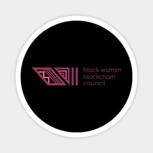 Black Women Blockchain Council Logo Magnet